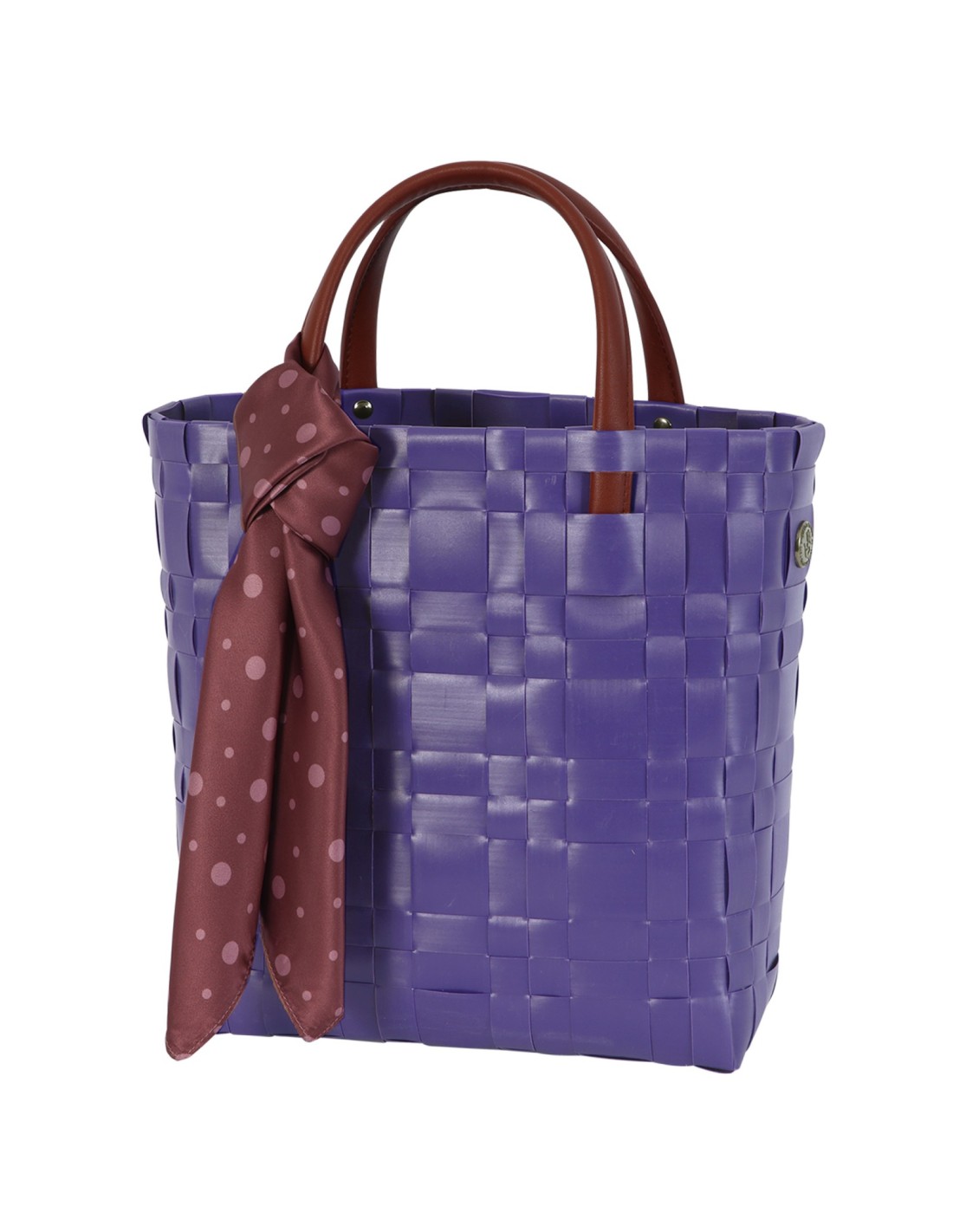 Handed By Bliss Mini - Handtasche mit Tuch, Farbe: dark violet