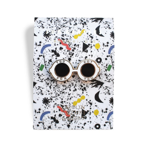 Pin Sunglasses,  Emaille Anstecker - Carolyn Suzuki