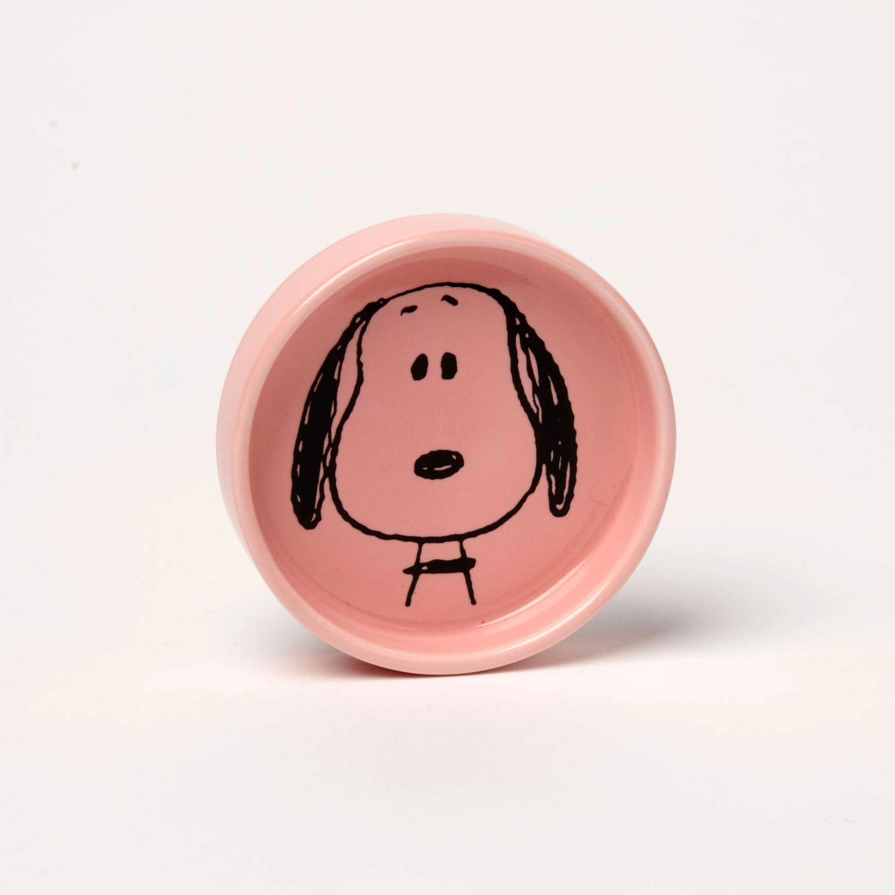 The Peanuts kleine Schale VISAGE, Snoopy Pin Dish, D. ca.8 cm, rosa