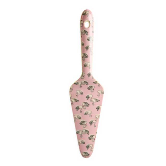 Rice Tortenheber Melamin Schwan rosa