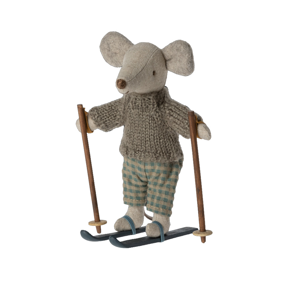 Maileg Wintermaus mit Ski, Big brother