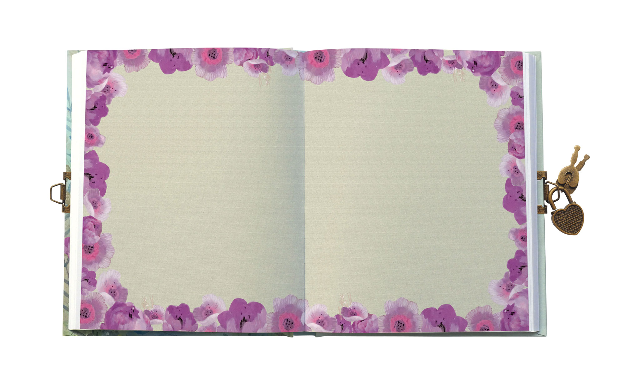 Roger la Borde Tagebuch/Notizbuch  abschließbar Daydreamers Lockable Notebook 