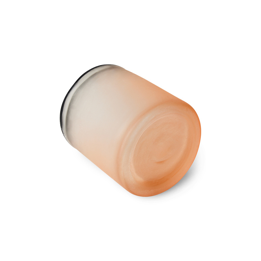 % HKliving Teelicht Glas, BLUSH, D. ca. 9 cm, Höhe ca. 10 cm 