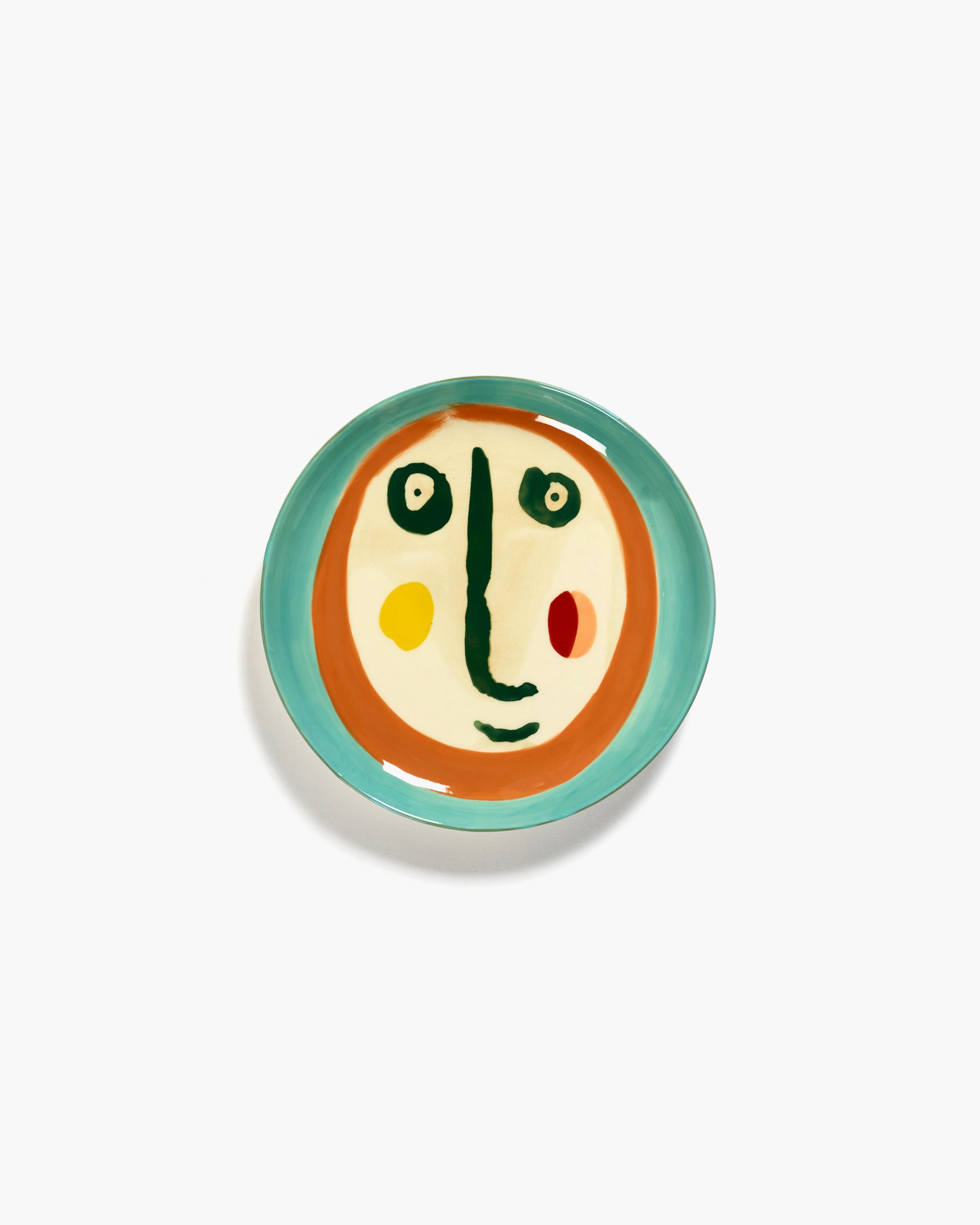 Ottolenghi Frühstückteller mit Gesicht 2 Feast, D. 19 cm, Face