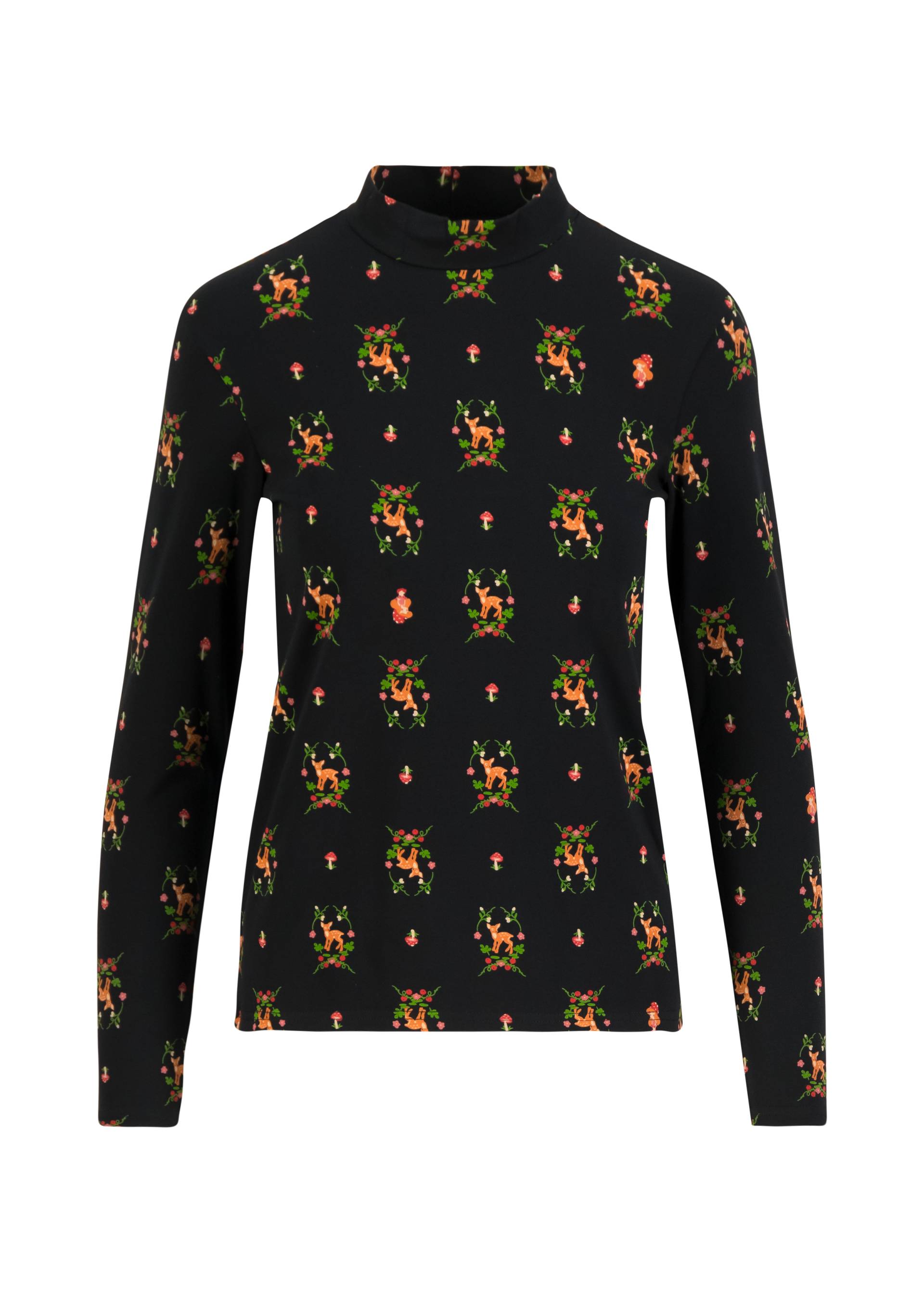 Blutsgeschwister Longsleeve Lonely Lips Turtle, Muster: oh dear my deer Blutsgeschwister Longsleeve Lonely Lips Turtle, Muster: oh dear my deer