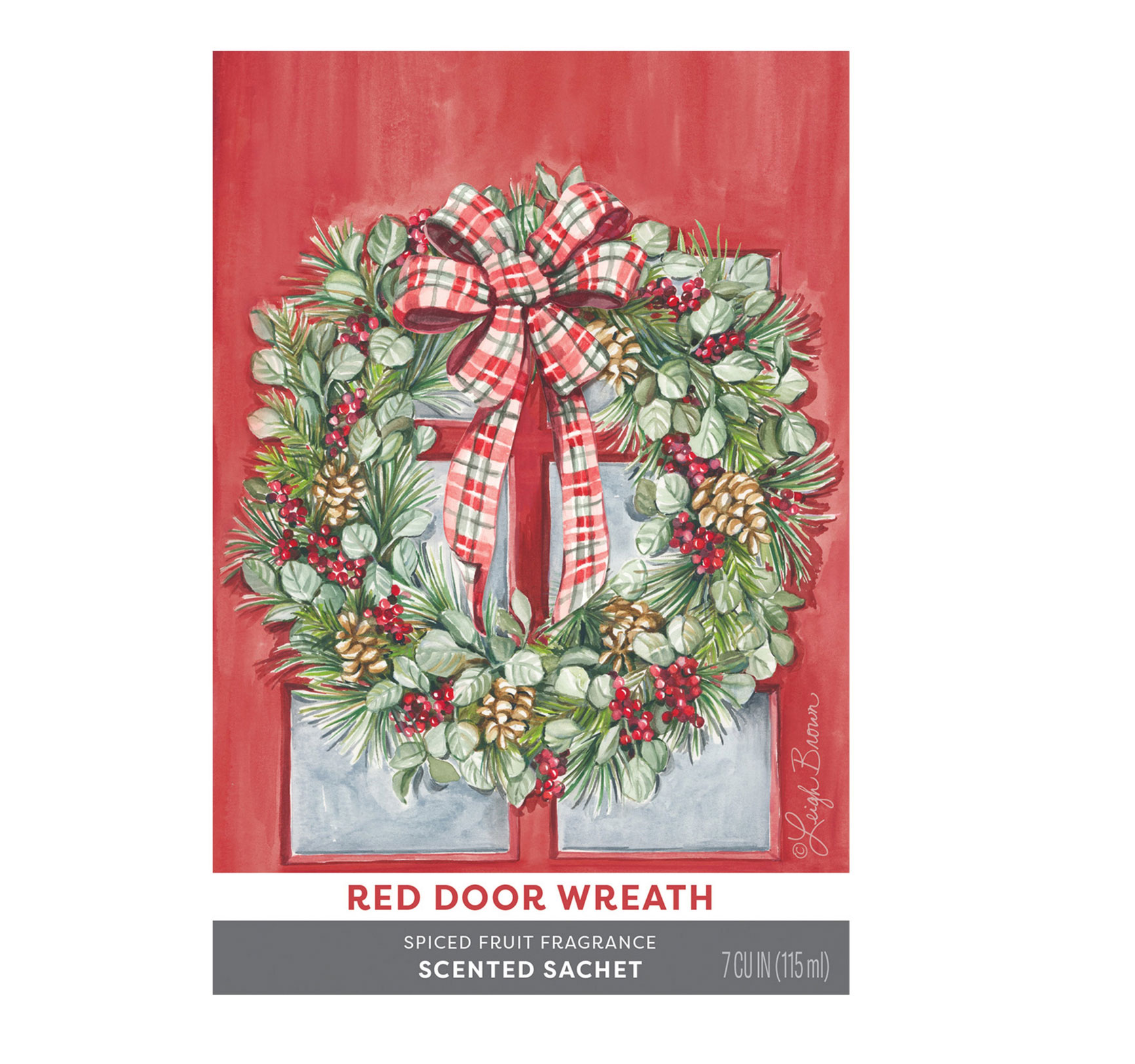 Dufttüte gr " Red Door Wreath" von Fresh Scents