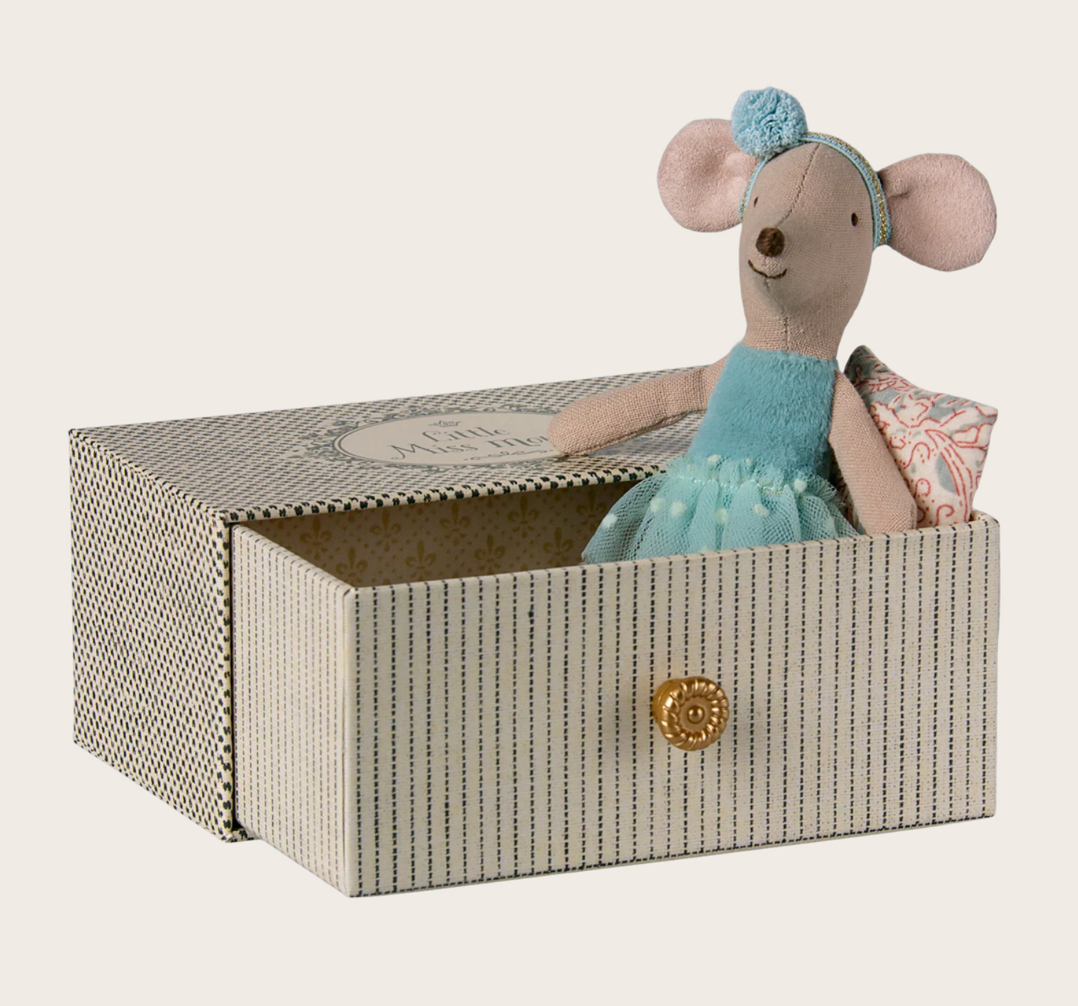 Maileg Tanzmaus im Tagesbett, Kleine Schwester, ca. 11 cm