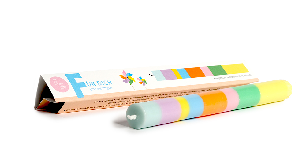 KERZE FÜR DICH von not the girl who misses much , Stabkerze, Ein kleines Mitbringsel