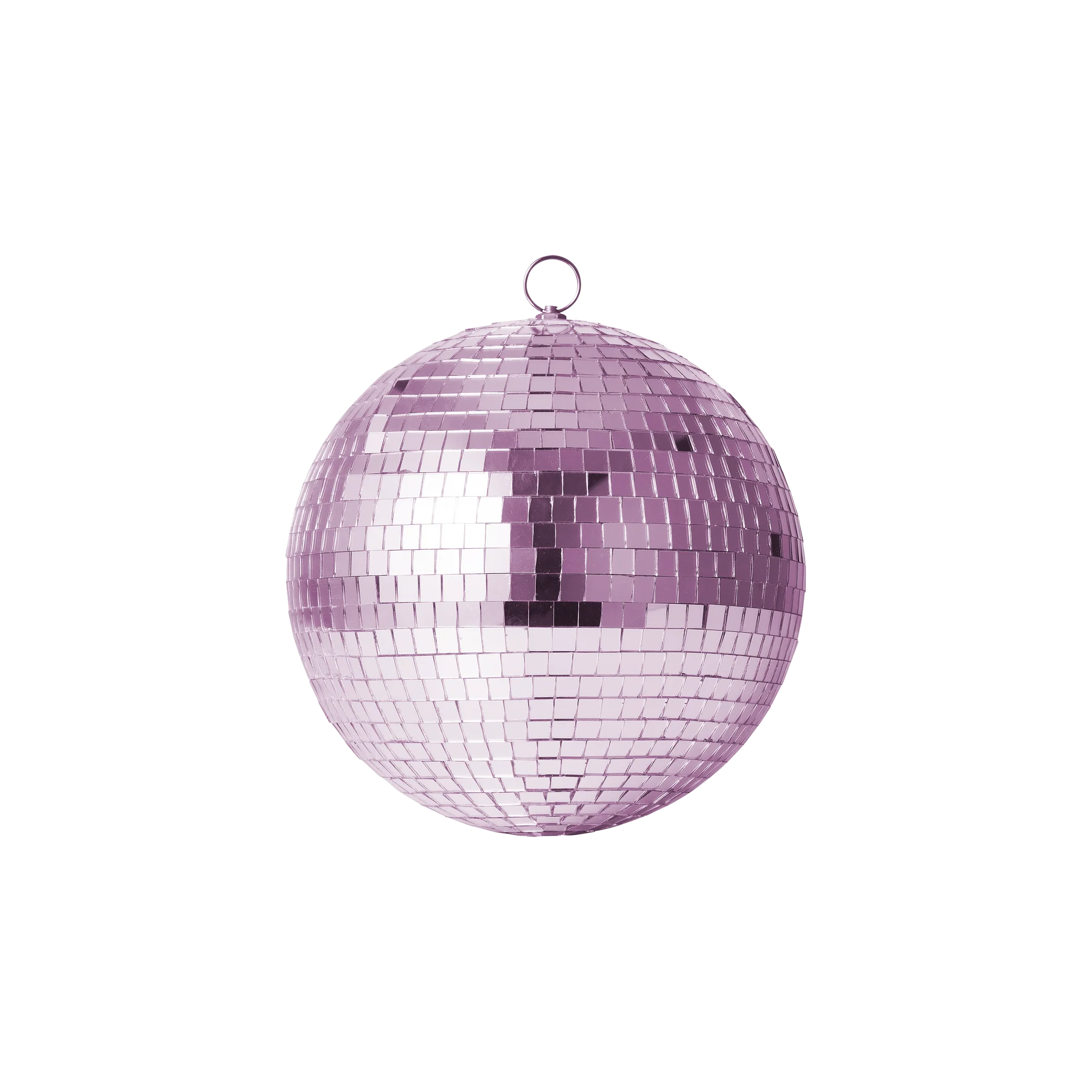RICE Diskokugel Pink, Medium, D. ca. 15 cm, Medium Disco Ball - Pink