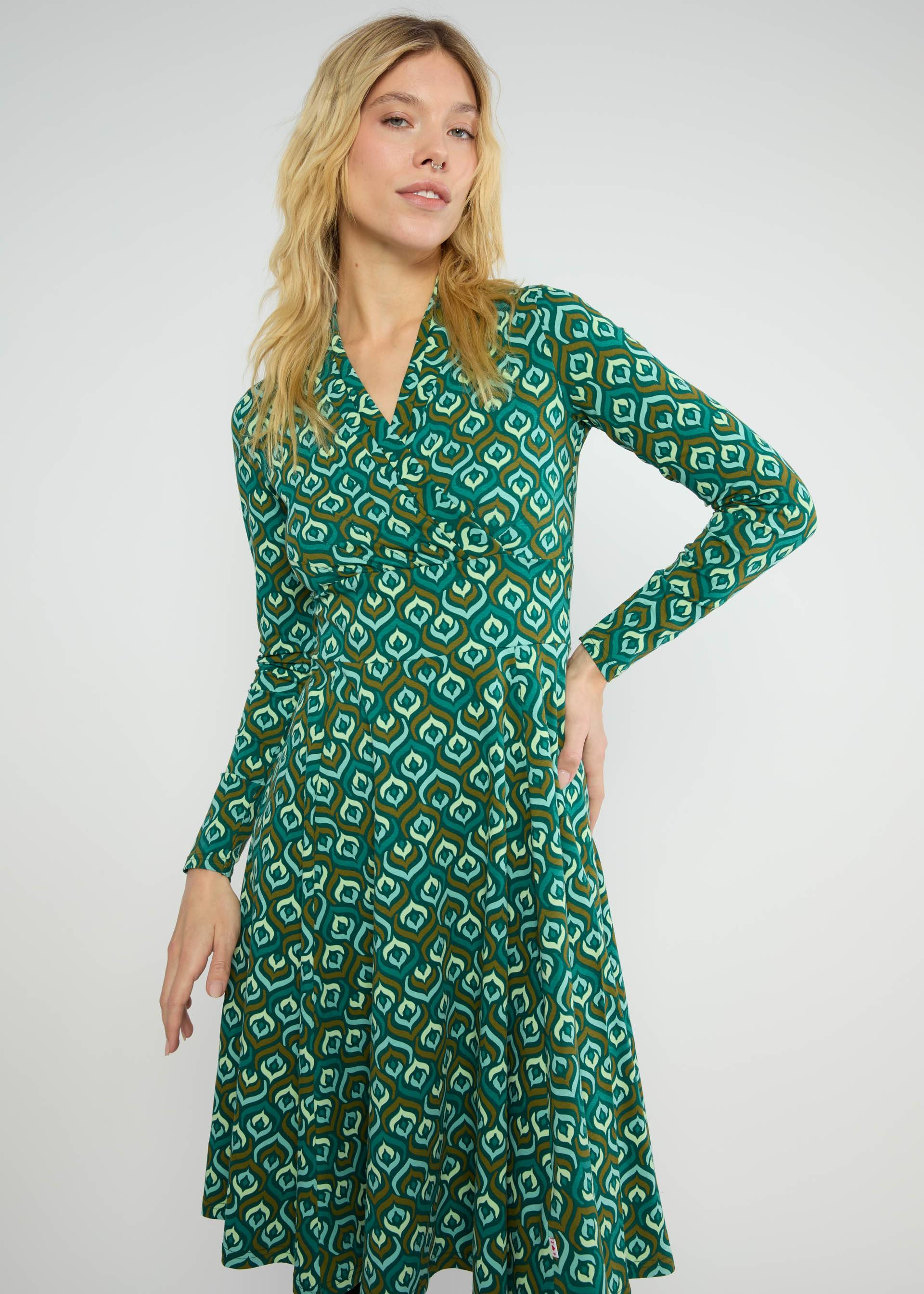 % Blutsgeschwister Herbstkleid Shalala Tralala Shawl - colorful ducky