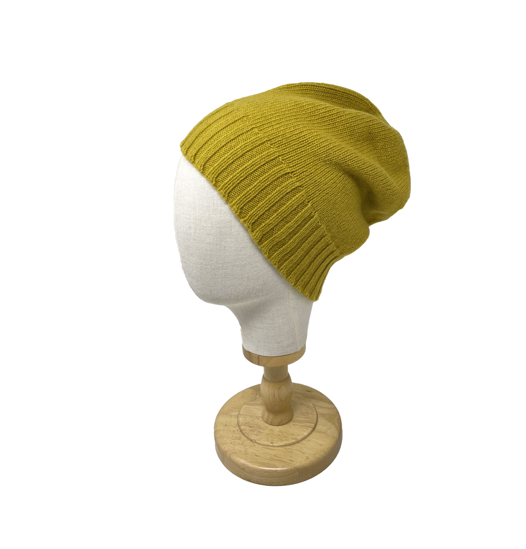 McKernan Mütze "CHUNKY TULIP HAT" MUSTARD, Wollmütze, 100% Wolle