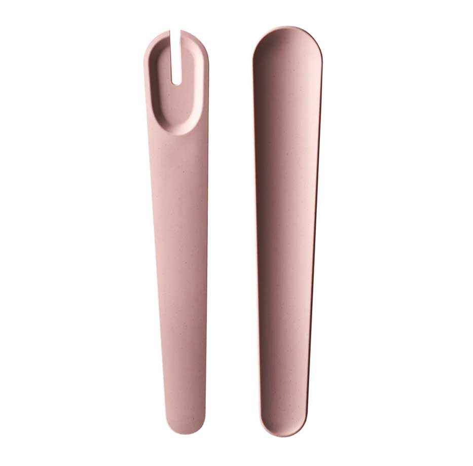 Salatbesteck deluxe dusty rose