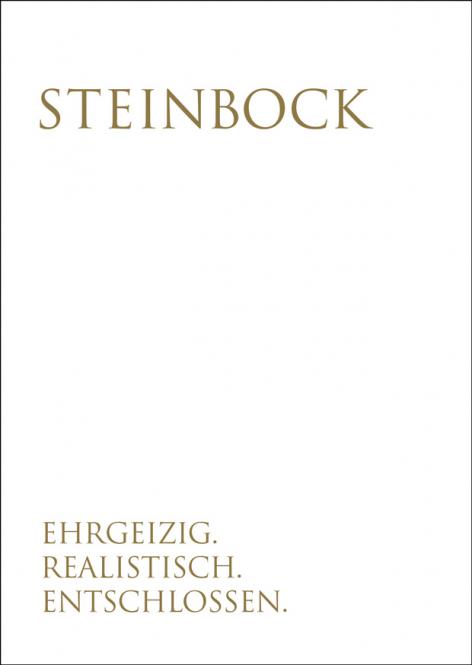 Wunderwort Sternen Postkarte "Steinbock"... letzte Chance, wird nicht nachgedruckt!