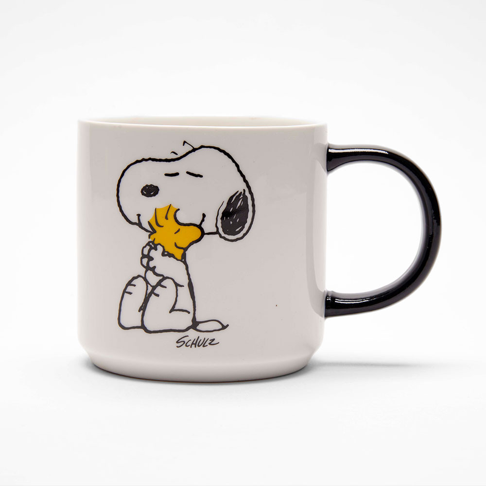 The Peanuts Becher LOVE, Snoopy  und Woodstock, Tasse, ca. 330 ml