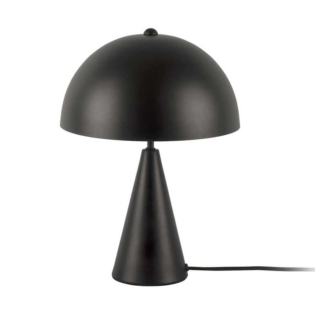 Tischlampe SUBLIME klein, Table Lamp Sublime Small BELL, Farbe: Schwarz, Höhe ca.35 cm, D. ca. 25 cm  