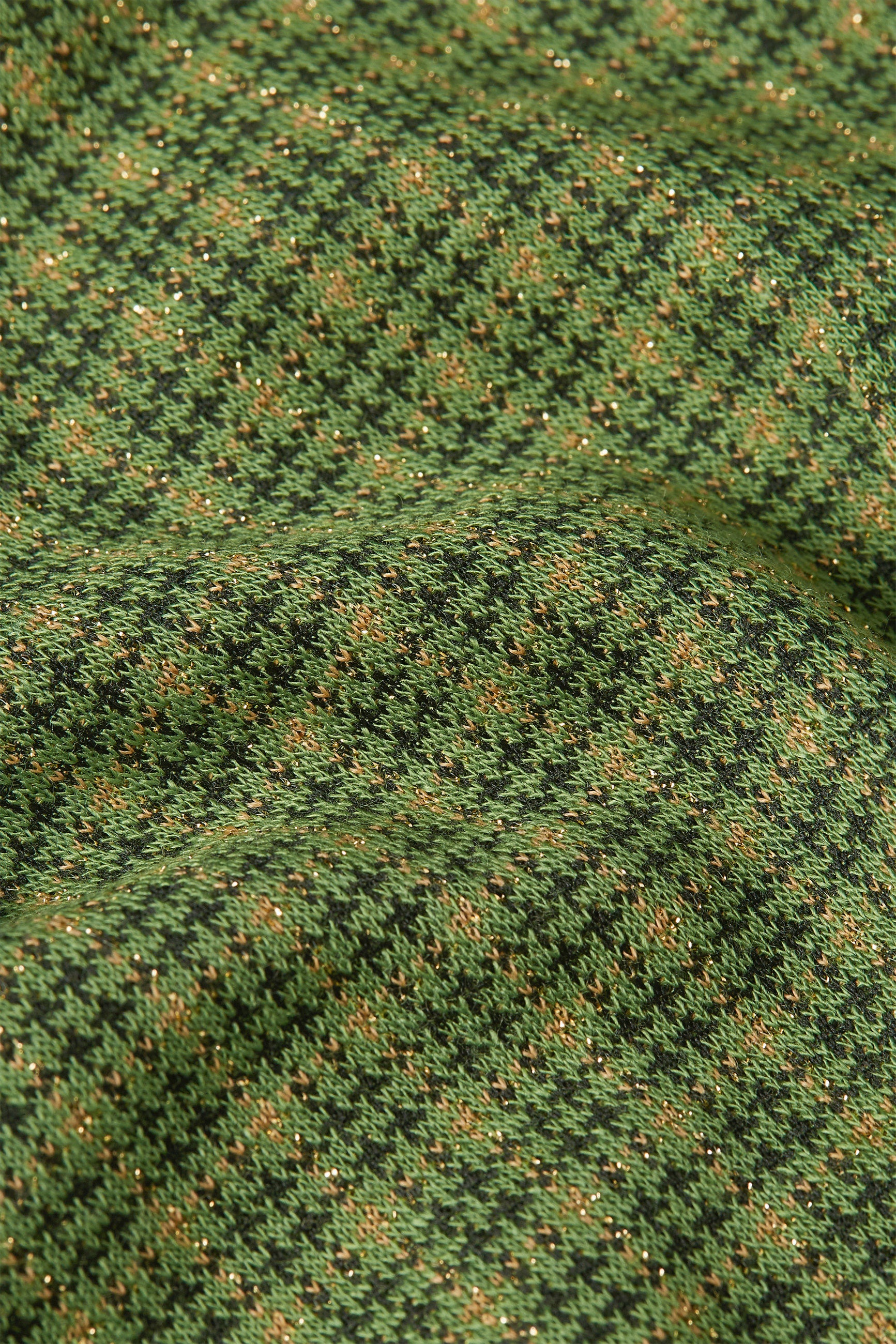 King Louie Bianca Weste / Gilet Ivy Check, Farbe Guacemole Green - Ivy Check 