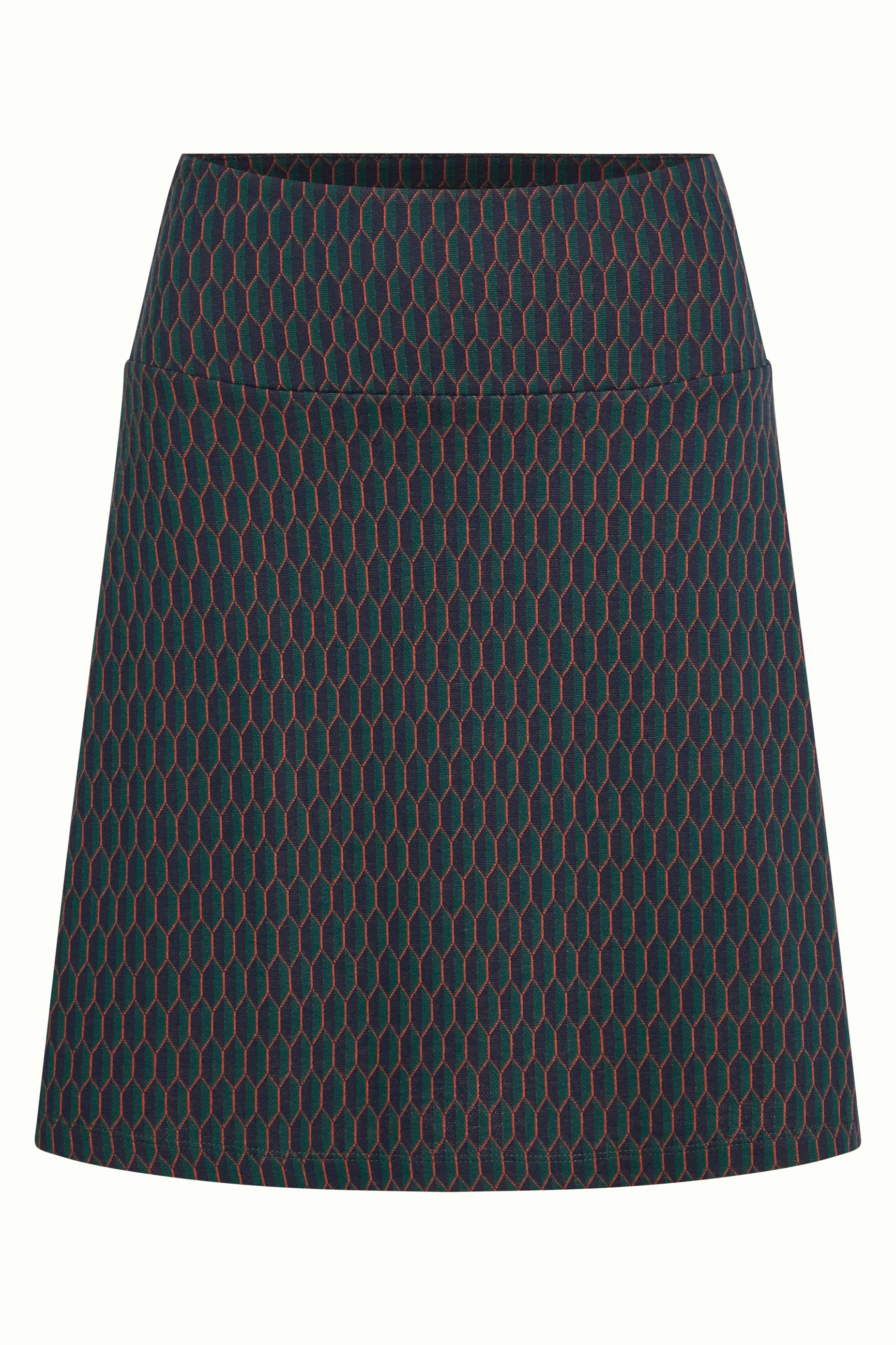 King Louie Border Skirt Spring, Farbe Evening Blue - Spring