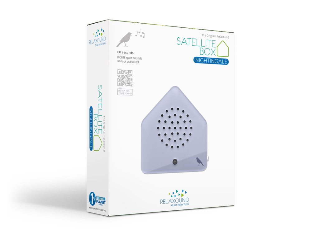 Satellitebox Nightingale Classic von Zwitscherbox, Klang: Nachtigall-Gesang