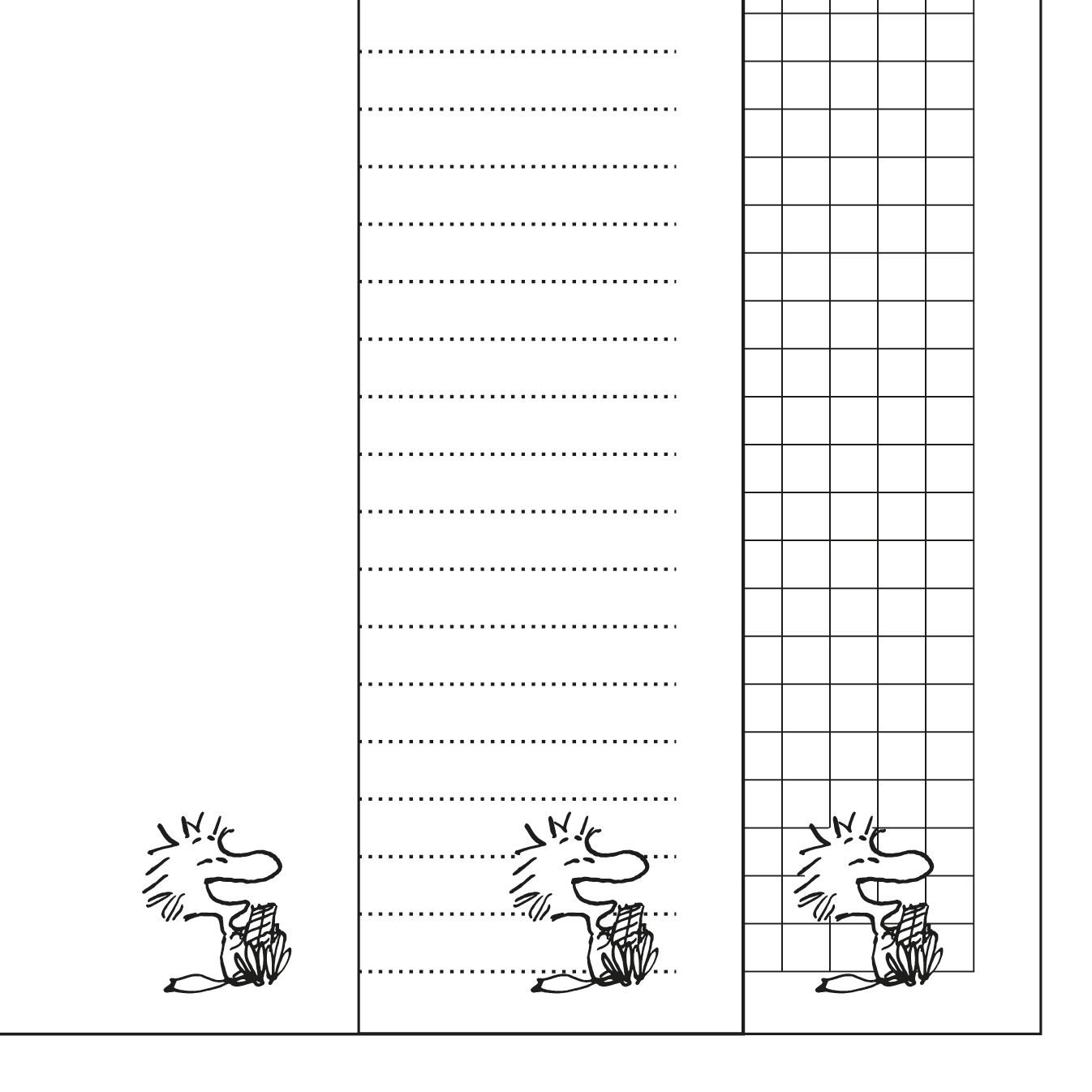 The Peanuts Notizbuch „That's Life Snoopy“