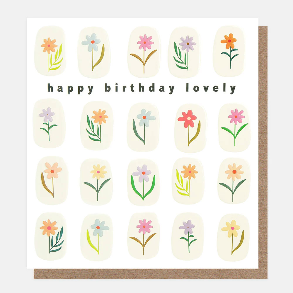 Caroline Gardner Geburtstagskarte "Happy Birthday Lovely",  PRE006