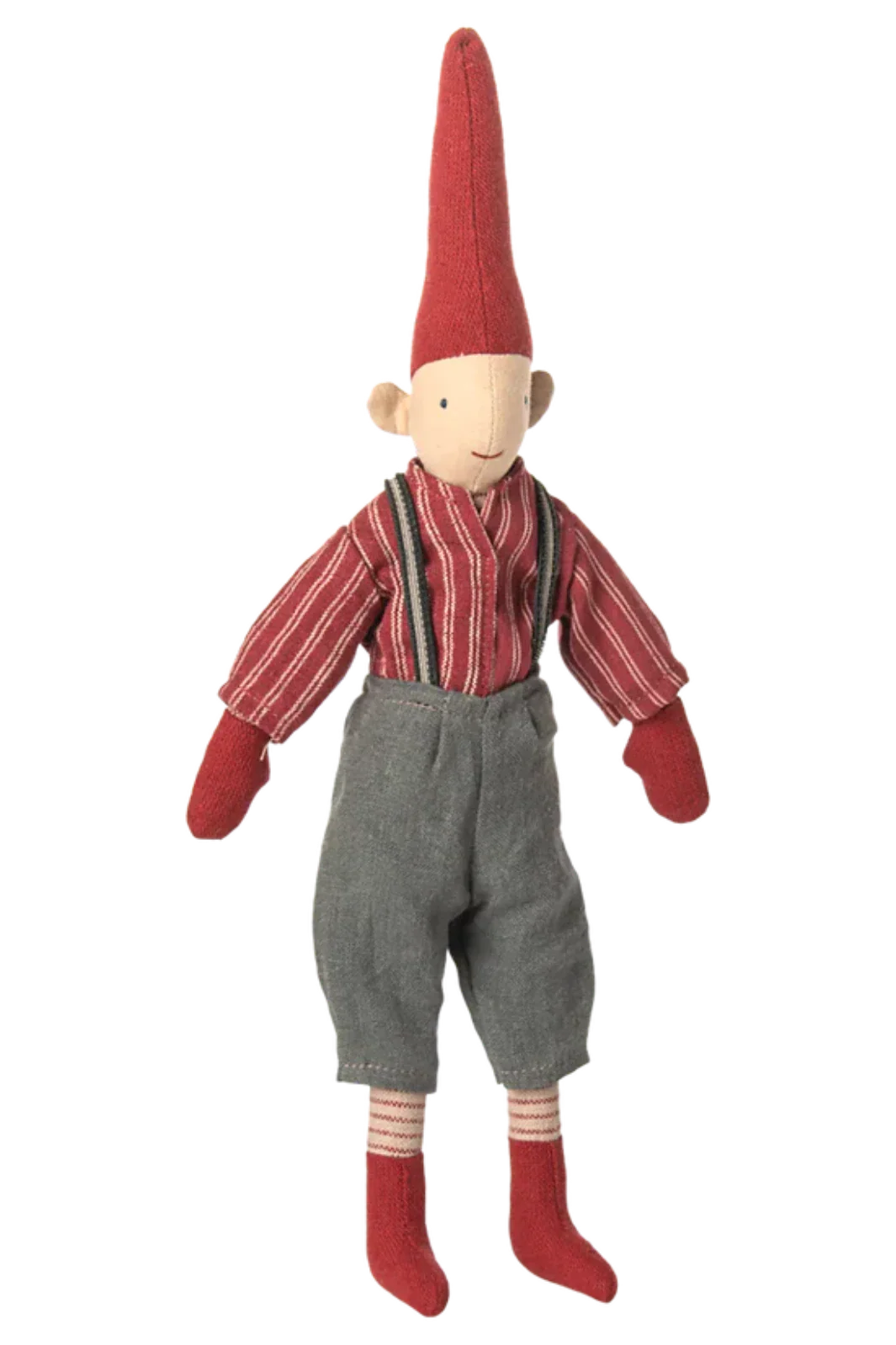 % Maileg Pixy, Größe 2 , Junge mit rotem Hemd, Wichtel