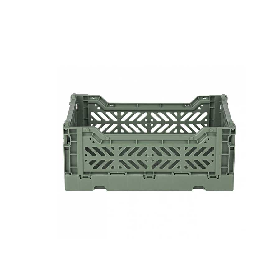 Aykasa Klappkiste mini, Farbe ALMOND GREEN von Aykasa, Faltkiste, Klappbox   