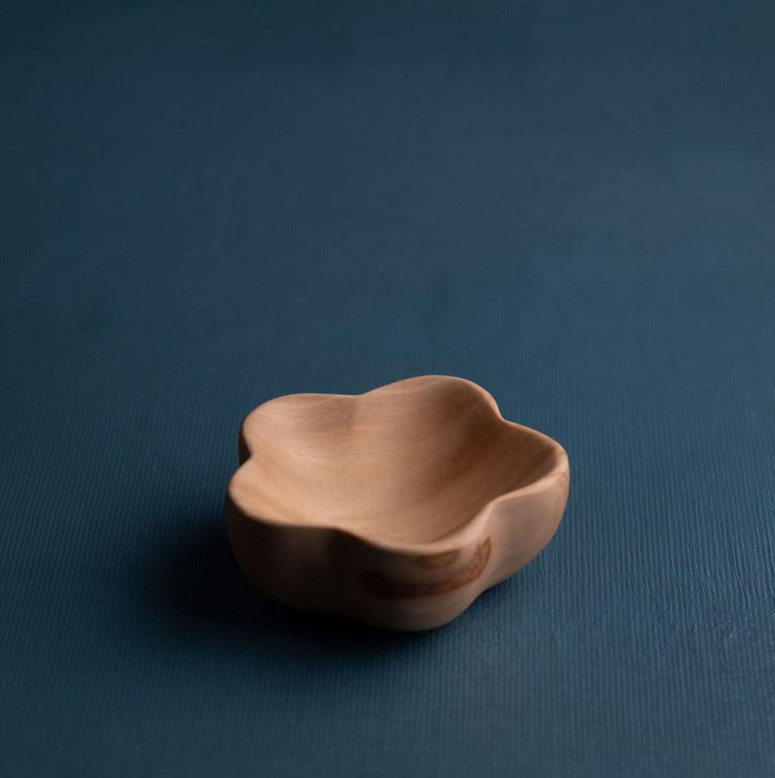  KLATT OBJECTS COSIMO Schale M, Hambaba Holz, D. ca. 7 cm 