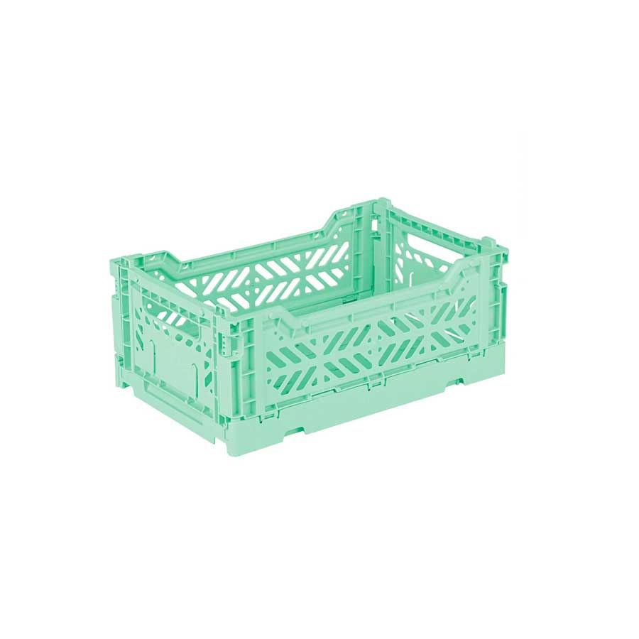 Aykasa Klappkiste mini, Farbe WARM MINT von Aykasa, Faltkiste, Klappbox    