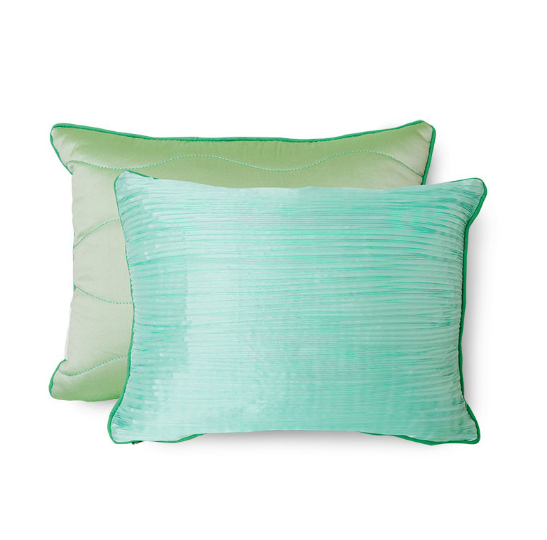 HKliving Kissen Groovy ca. 30x40 cm, Wrinkled cushion Groovy 