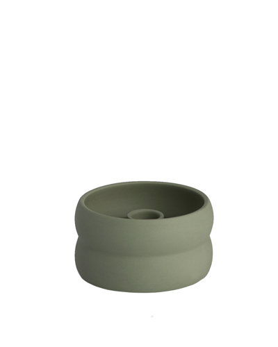 Storefactory BOLMEN Kerzenhalter, Mini green candlestick, ca. 11 × 11 × 6 cm