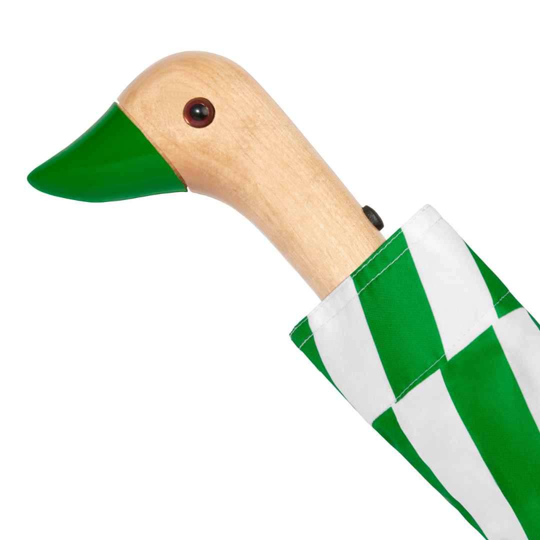 Regenschirm Original Duckhead KELLY BARS , Grün,  Compact Duck Umbrella 