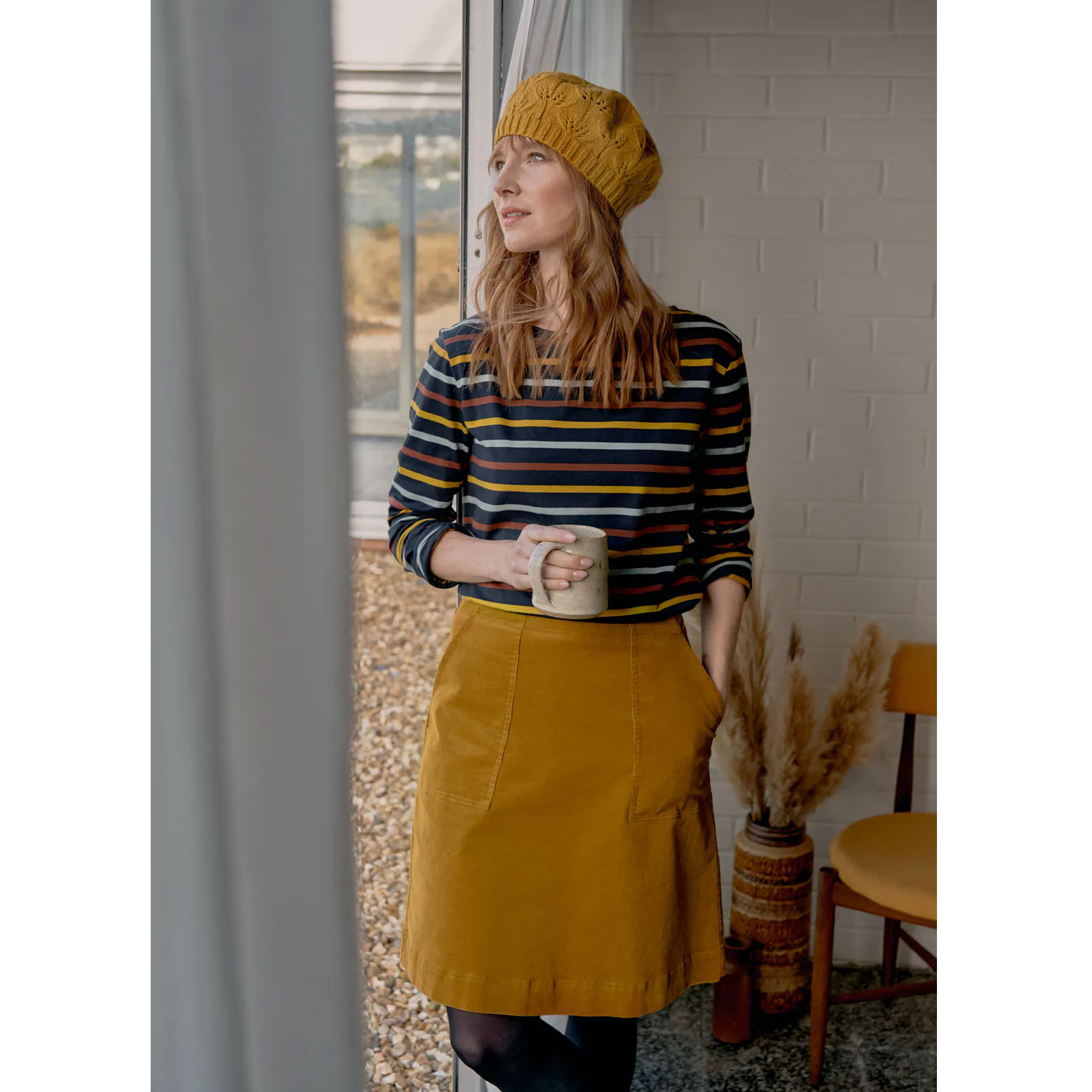 SEASALT Rock Cord May's Rock Skirt, Farbe: Marshland SEASALT Rock Cord May's Rock Skirt, Farbe: Marshland