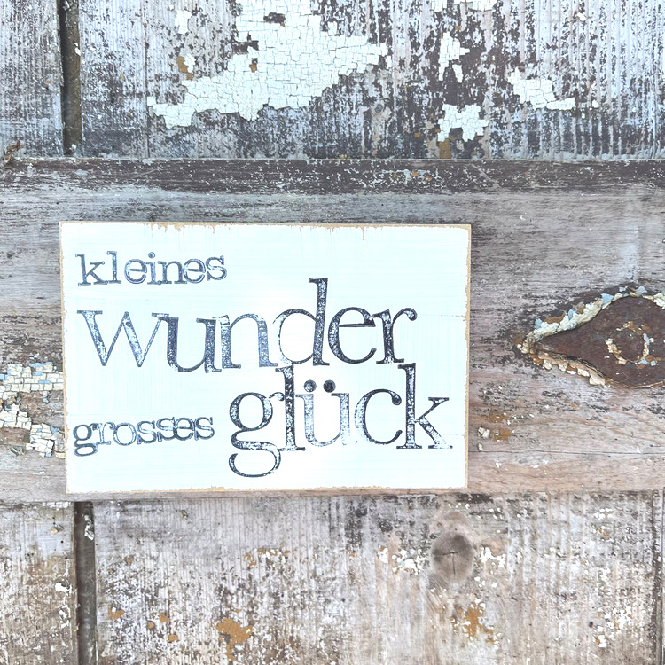 Textplatte "bin kurz sonnenstrahlen sammeln" von iopla , 10 x 15 cm   