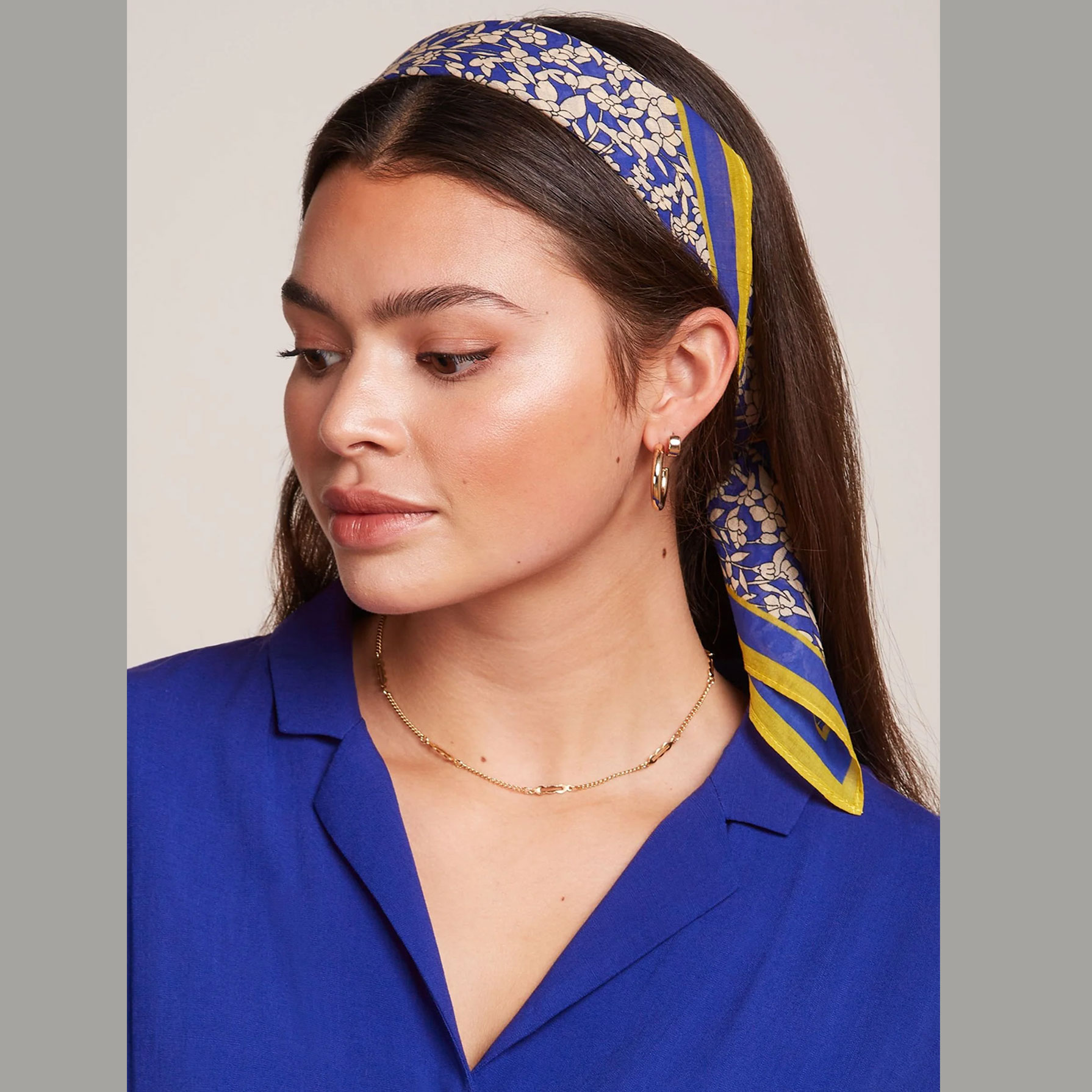 King Louie Tuch Paradis, Farbe Bluing