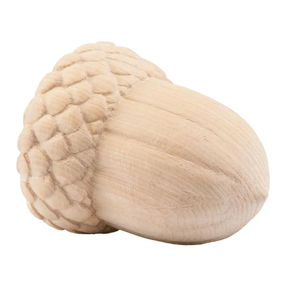 Eichel Natur - 16 cm, Ausführung Natur, Zirbenholz , handgeschnitzt aus Österreich