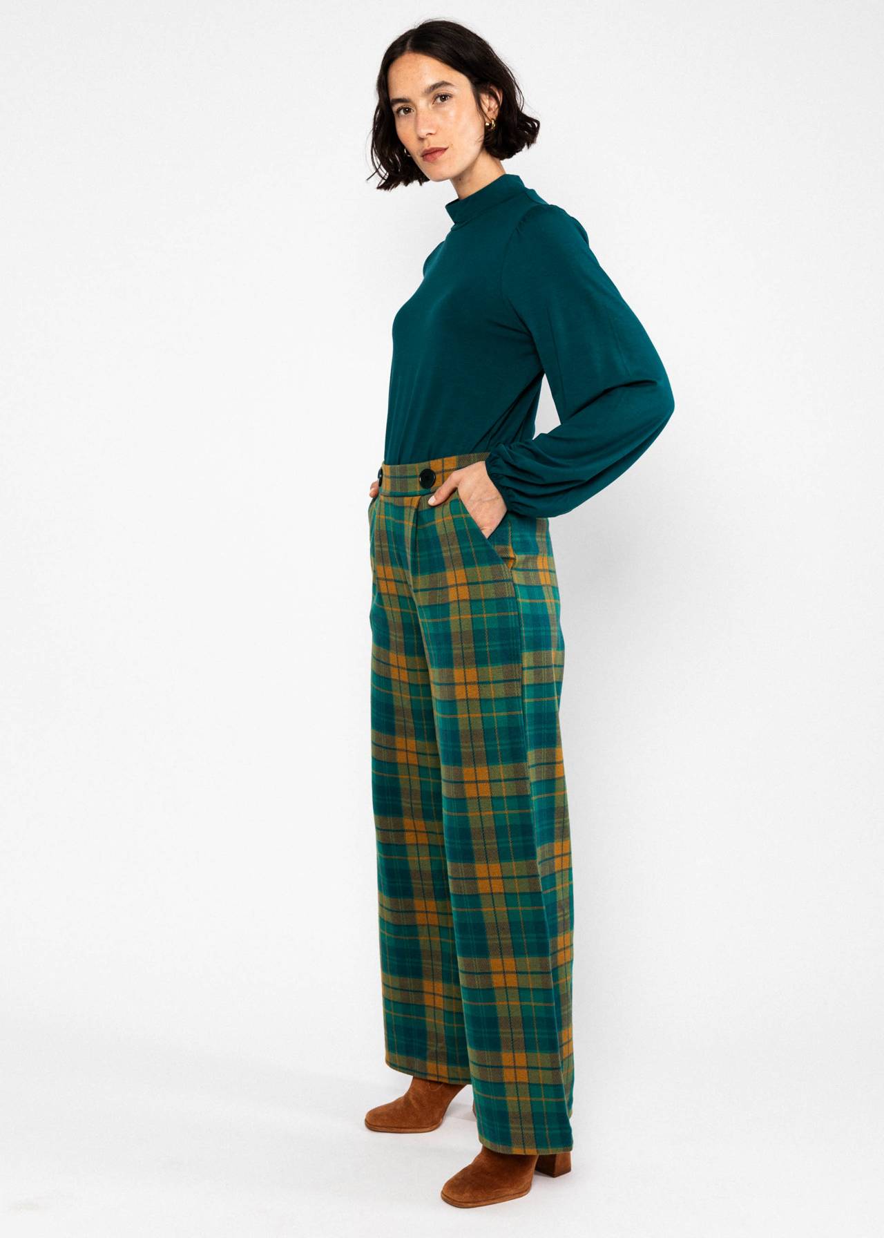 Blutsgeschwister Freizeithose Tailored Business, classy sassy check