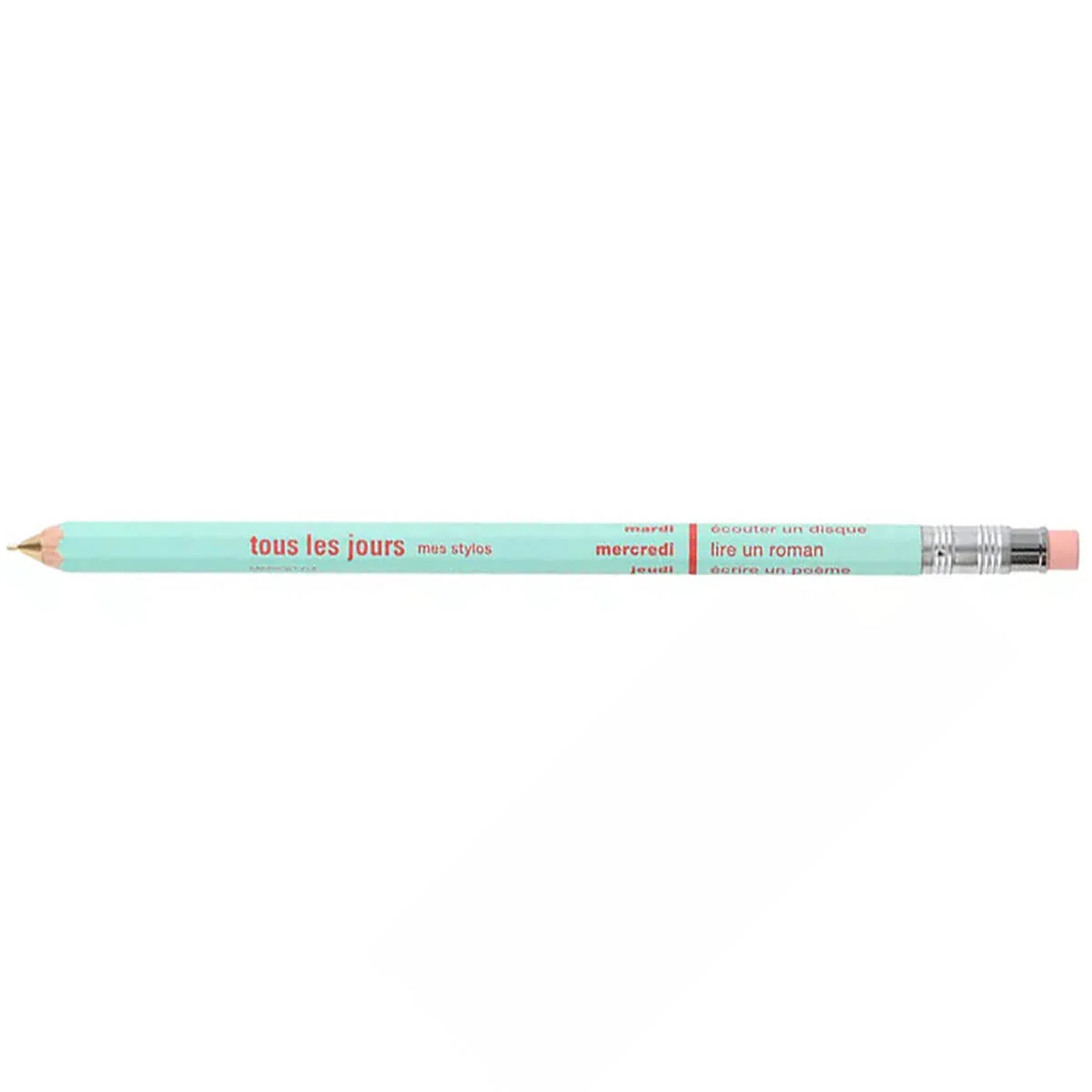 Bleistift Mechanical pencil with eraser, DAYS // Light Mint