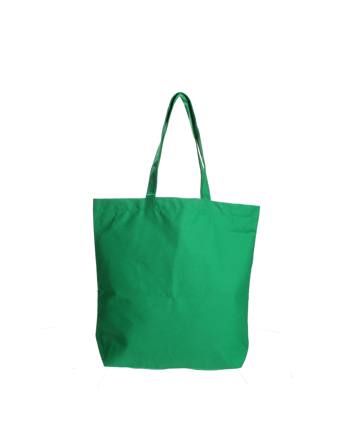 Baumwolltasche UNI Grasgrün, ca. 52 x 14 x 48 + 3,5 cm, Stofftasche Grün