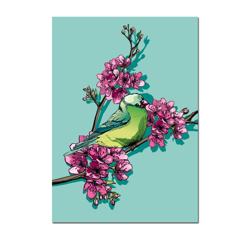 Postkarte - Nobi von illi, Frühling