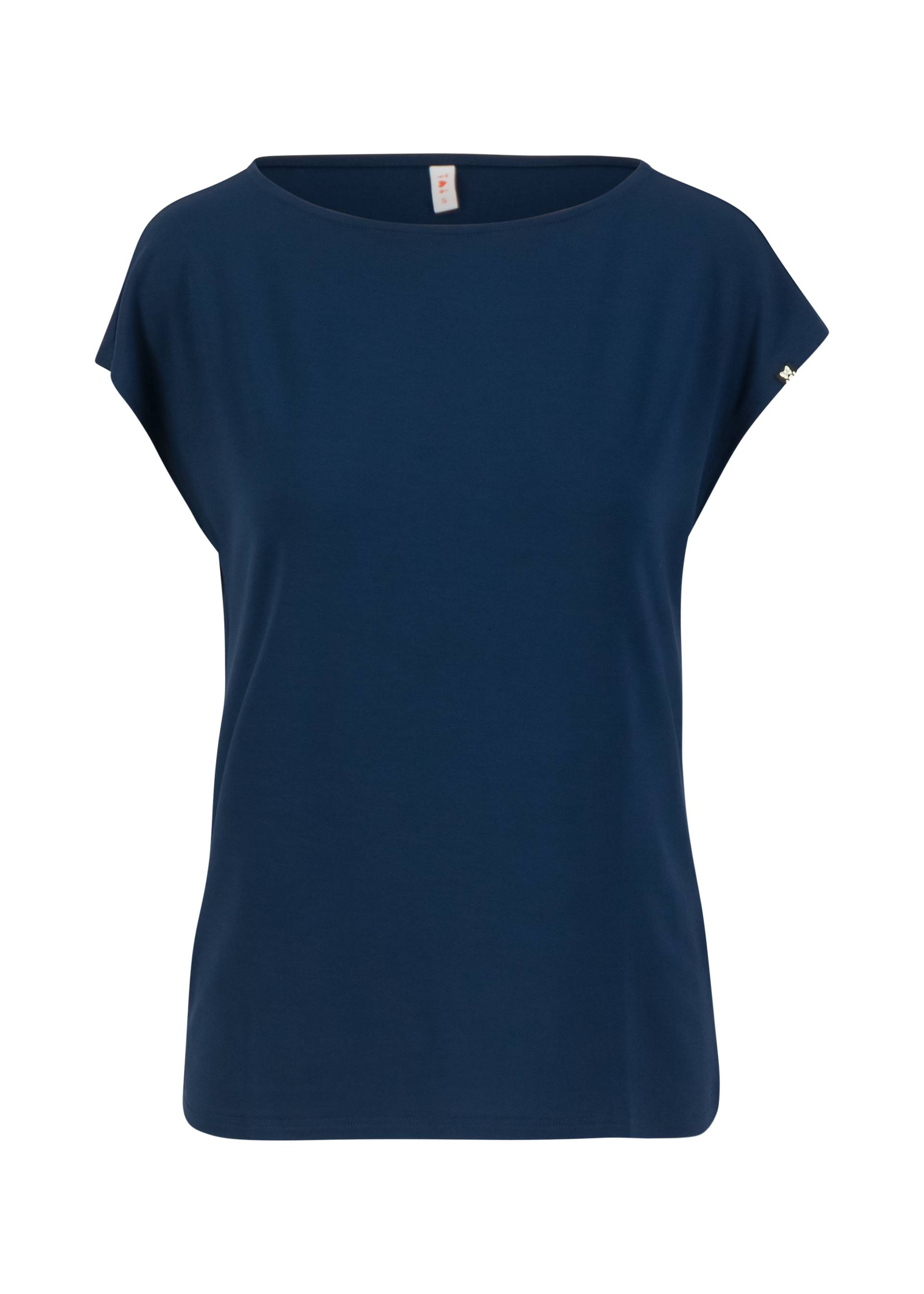% Blutsgeschwister T-Shirt Breezy Flowgirl, Farbe: dunkelblau/ inner cornflower blue