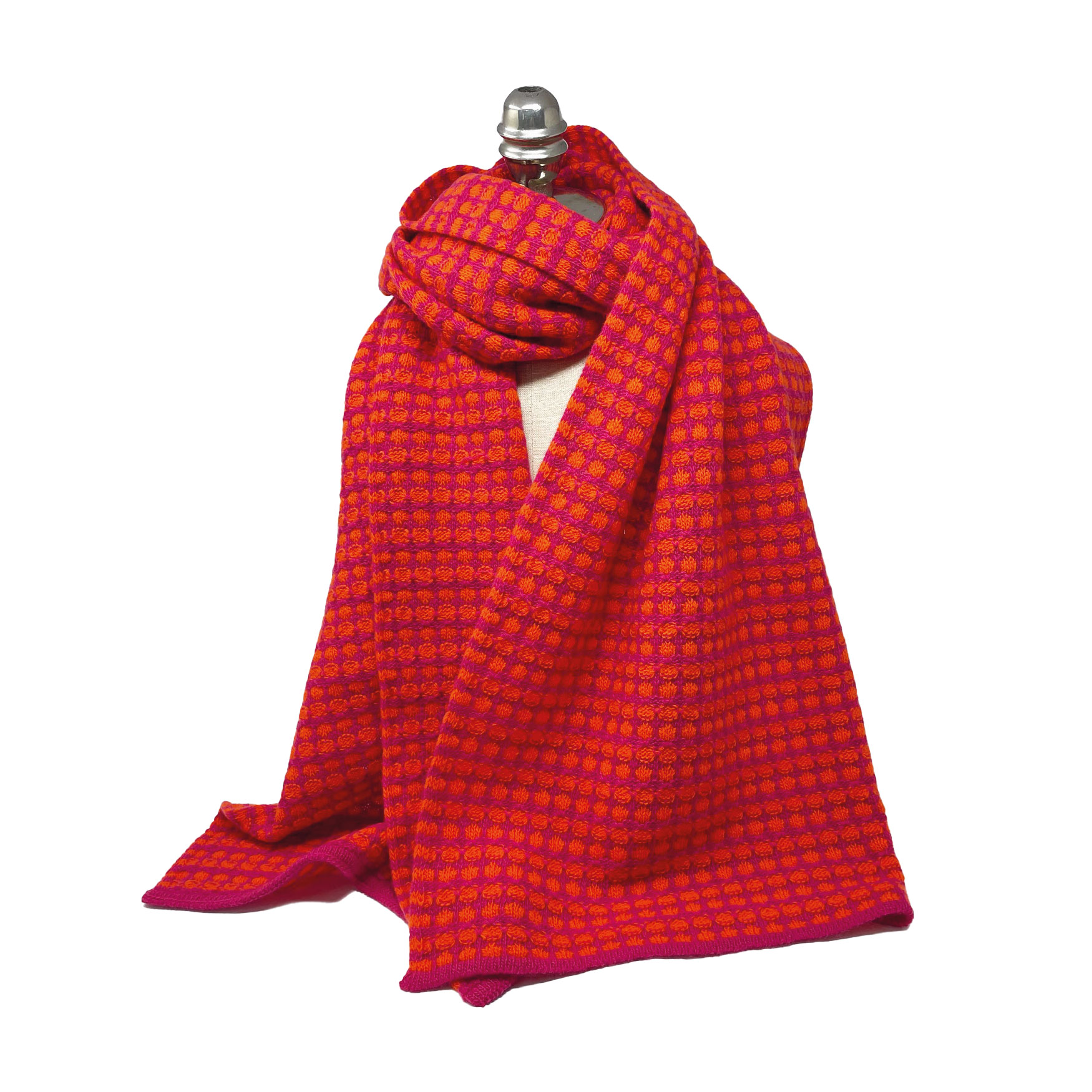 McKernan Schal "HUCKLEBERRY" FIREFLY,   ca. 35 x 190 cm , 100 % Wolle    