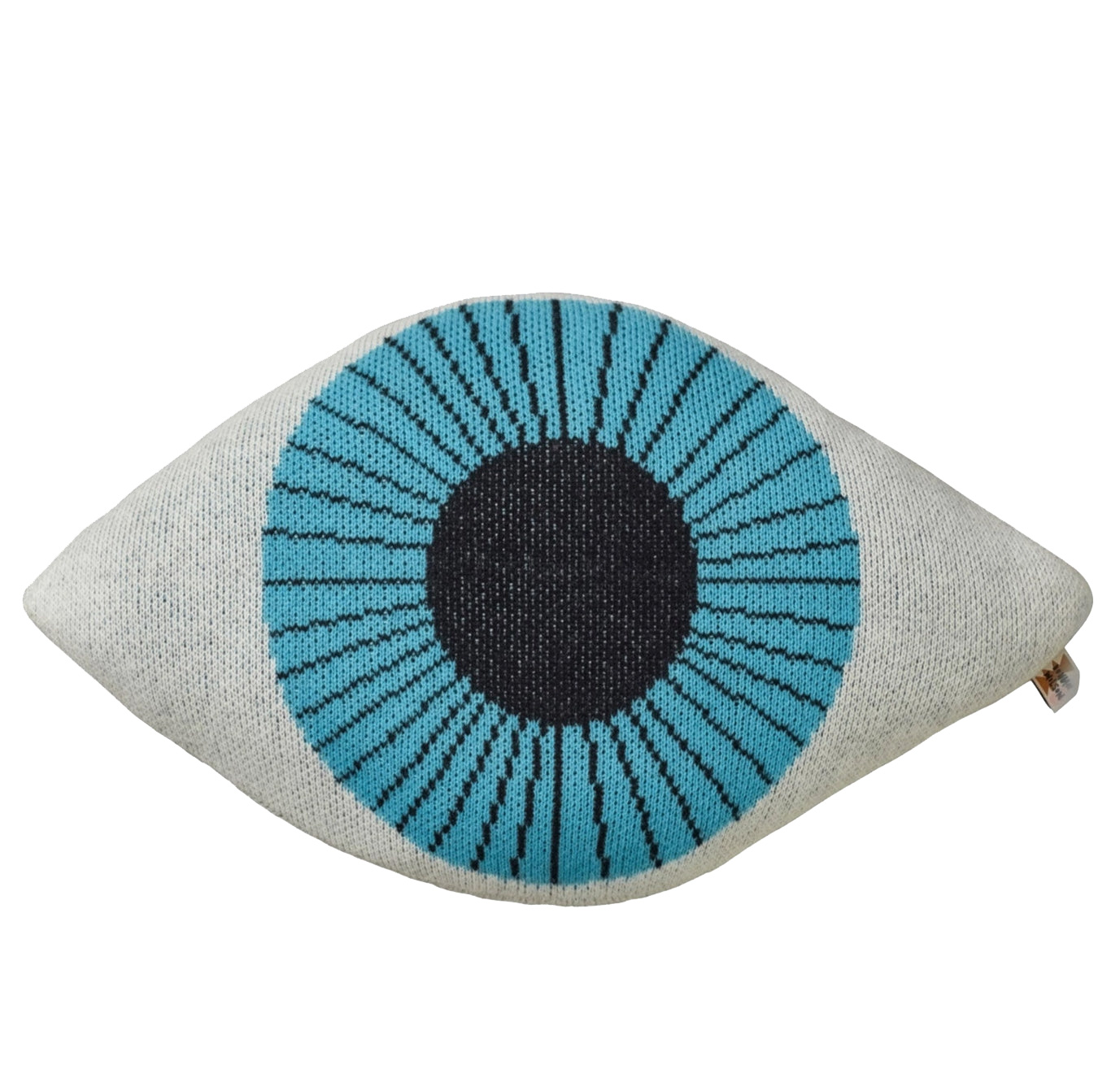 Donna Wilson Kissen Auge blau von Donna Wilson Blue Eye Shaped Cushion