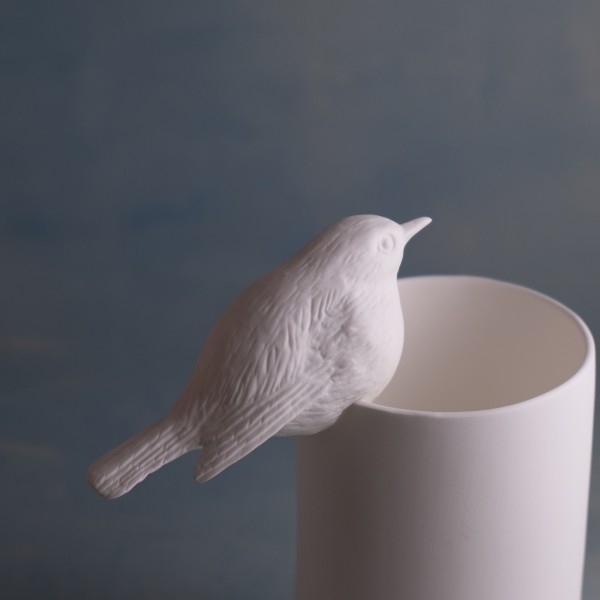 KLATT OBJECTS ROTKEHLCHEN Deko-Objekt Vogel, Höhe ca. 8 cm  