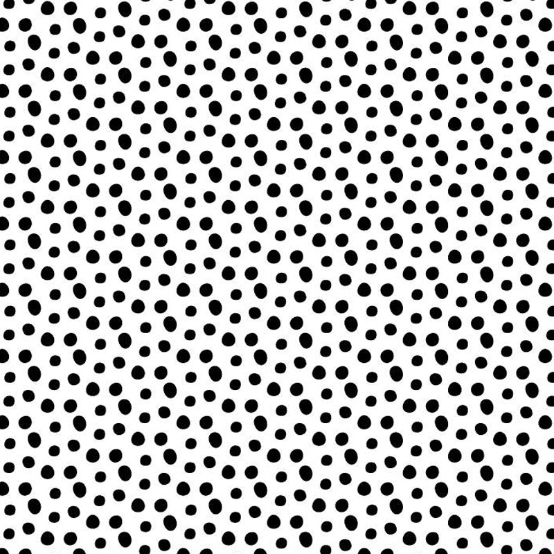 Geschenkpapier  Nokta - Schwarz-Weiss  von illi, 1 Papierbogen ca.  50 x 70 cm, Dots, Punkte, 