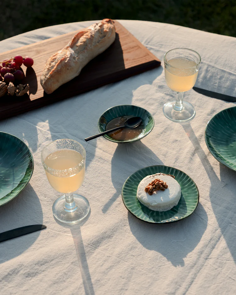  Verde Lanza DESSERTTELLER grün von Pascale Naessens, D. ca. 14,5 cm   