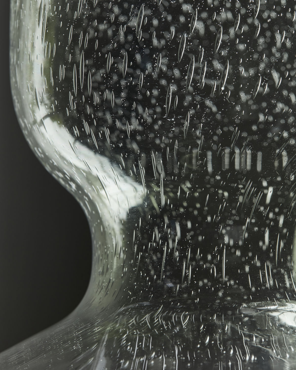 % House doctor Vase" Organi", ca. 24 x 35 cm, Grün, Glas