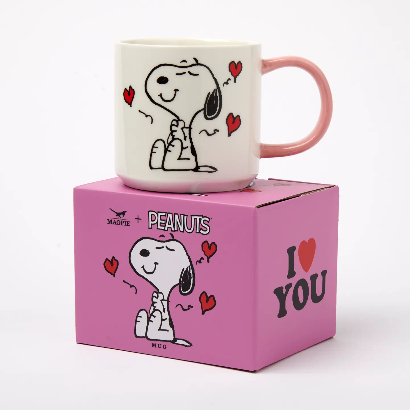 The Peanuts Becher "I Love You", Snoopy  Tasse, ca. 330 ml  