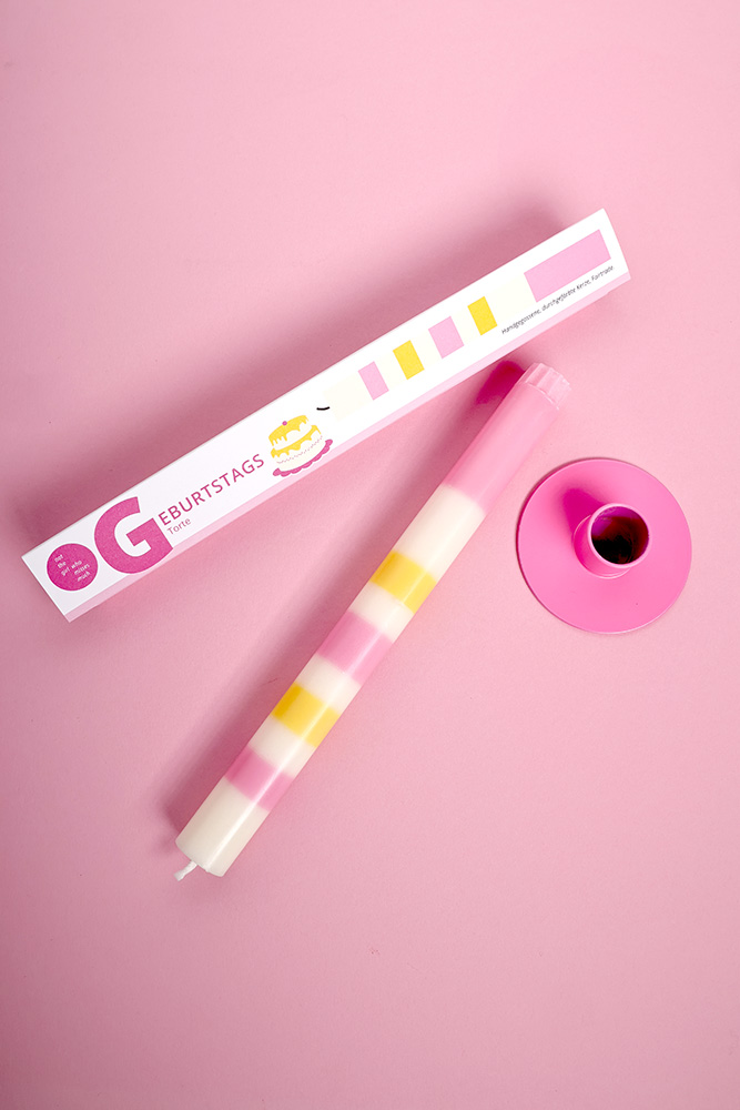 KERZE GEBURTSTAGSTORTE von not the girl who misses much , Stabkerze   