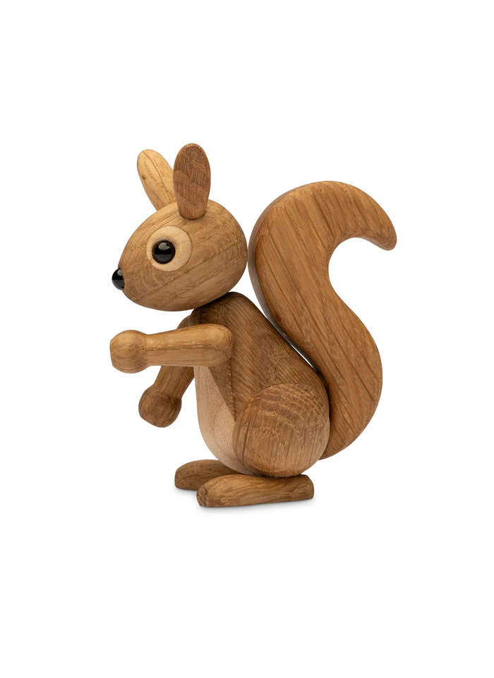 Eichhörnchen PEANUT , Eiche, ca. 7 x 9 cm von Spring Copenhagen  
