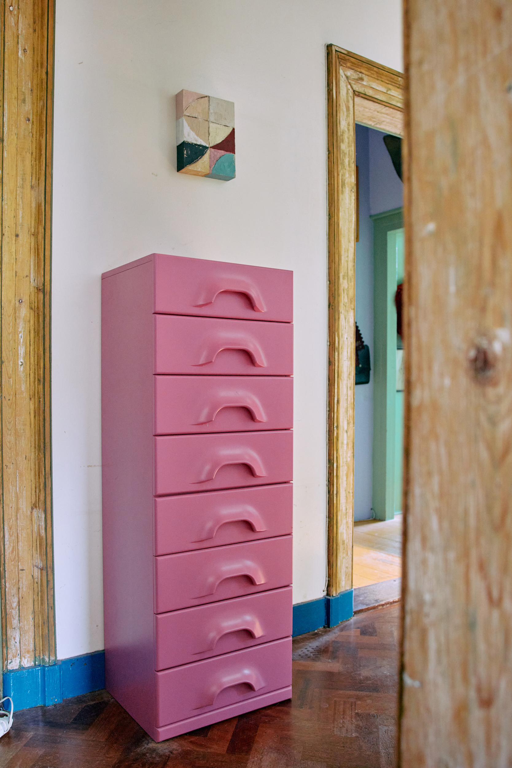 HKliving Bild Pocket exhibit: Palette (20x5x26cm)